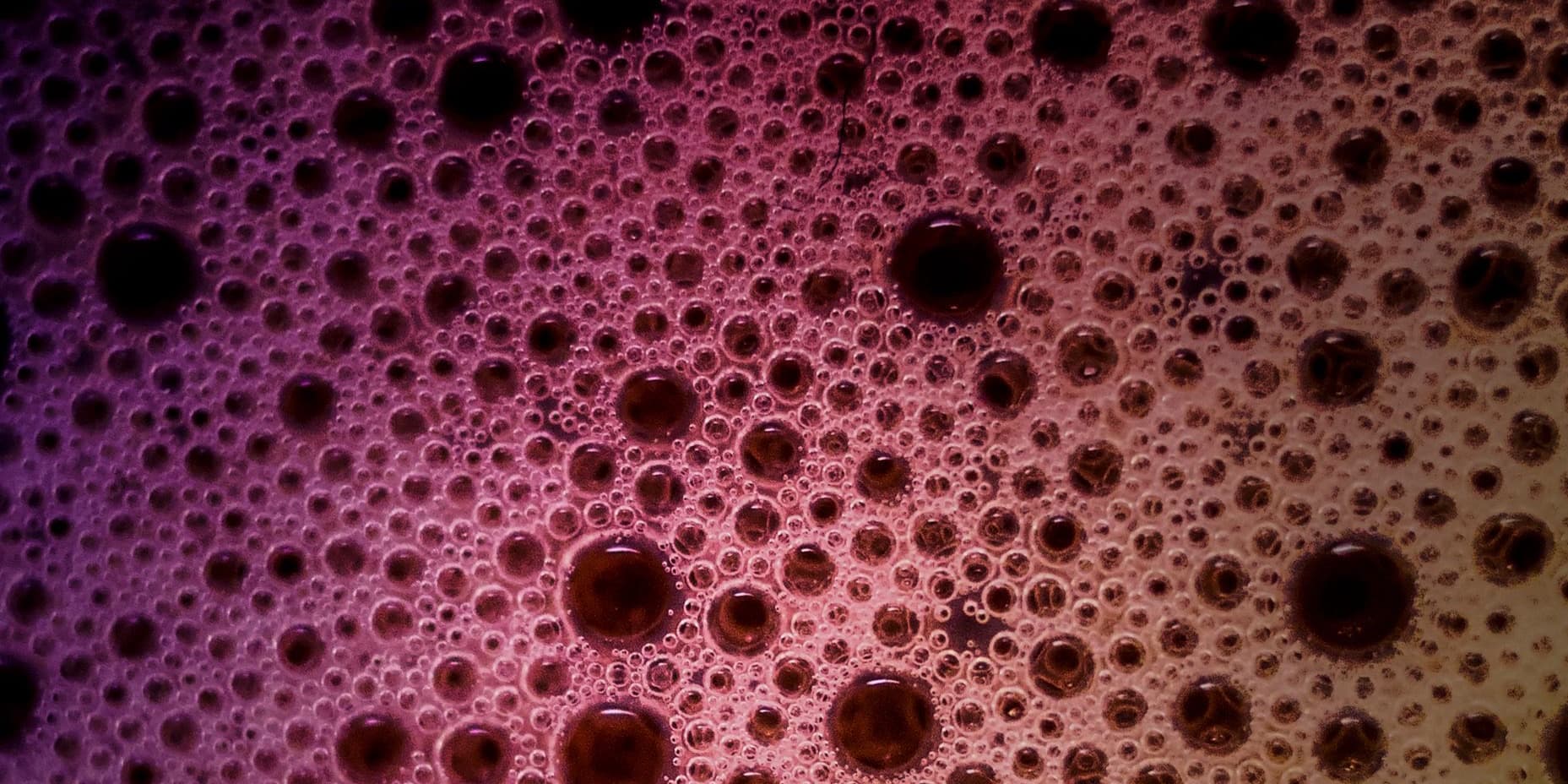 Mass of bubbles on a liquid
